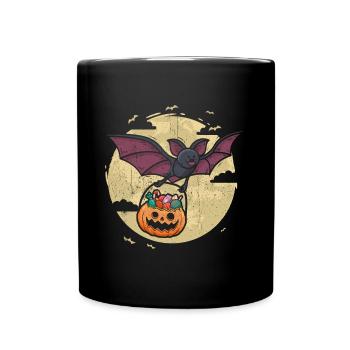Halloween Gift Killer Skeleton Killer Horror - Full Colour Mug - black - Front