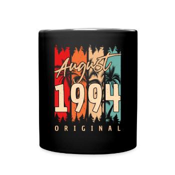 Geboren Im August 1994 - Tasse einfarbig - Schwarz - Vorne