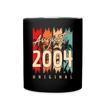 2004 En août enfin 18 - Mug uni - noir - Devant