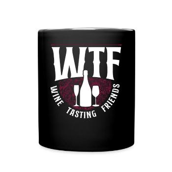Sommelier Wine Drinking Tasting - Tasse einfarbig - Schwarz - Vorne