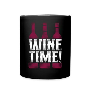 Sommelier Wine Drinking Tasting - Tasse einfarbig - Schwarz - Vorne
