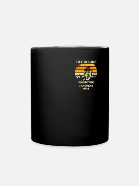 VTT VTT BMX Vélo VTT - Mug uni - noir