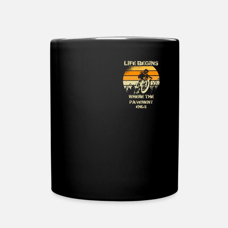 VTT VTT BMX Vélo VTT - Mug uni - noir