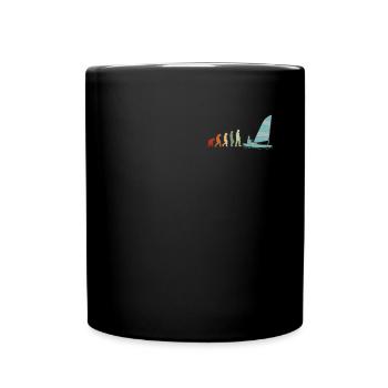 Voilier Marin Voilier Voilier Voilier Yacht - Mug uni - noir - Devant