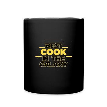 Meilleur cuisinier de la galaxie chef - Mug uni - noir - Devant