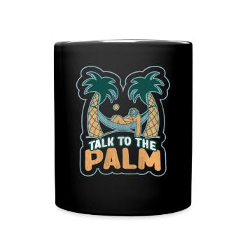 Vacay Mode Sonnenbrille und Ananas für den Urlaub - Tasse einfarbig - Schwarz - Vorne