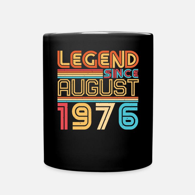 Août 1976 Idée cadeau - Mug uni - noir