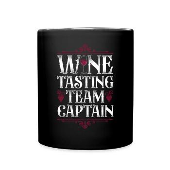 Sommelier Wine Drinking Tasting - Tasse einfarbig - Schwarz - Vorne