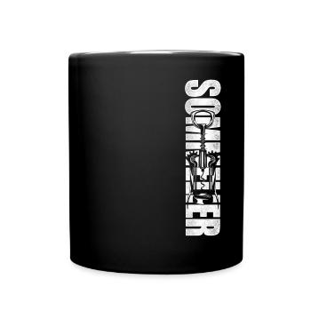 Sommelier Wine Drinking Tasting - Tasse einfarbig - Schwarz - Vorne