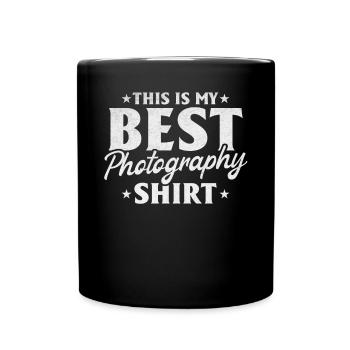 Photographer This is my best - Full Colour Mug - black - Front