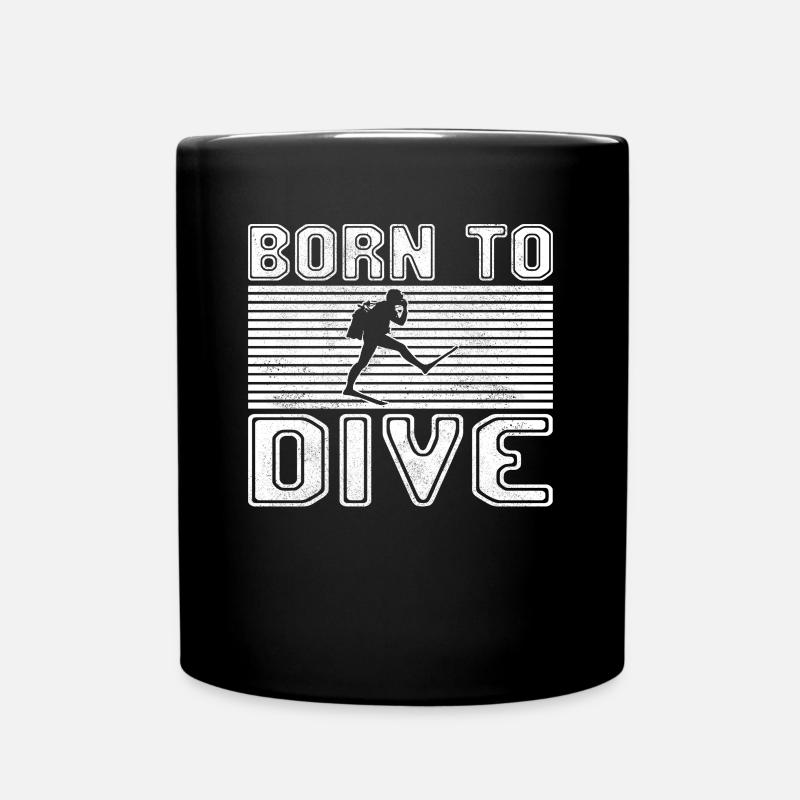 Plonger - Mug uni - noir