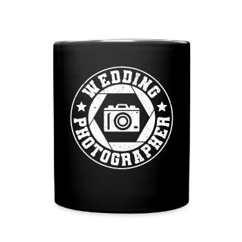 Photography Camera Lens - Tasse einfarbig - Schwarz - Vorne
