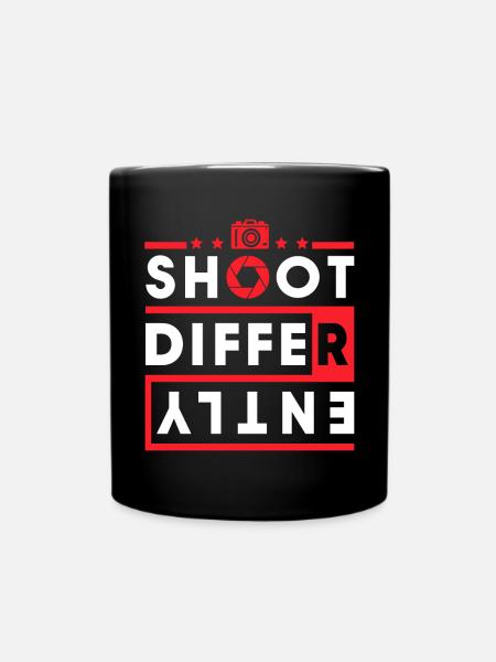 Photography Camera Lens - Tasse einfarbig - Schwarz