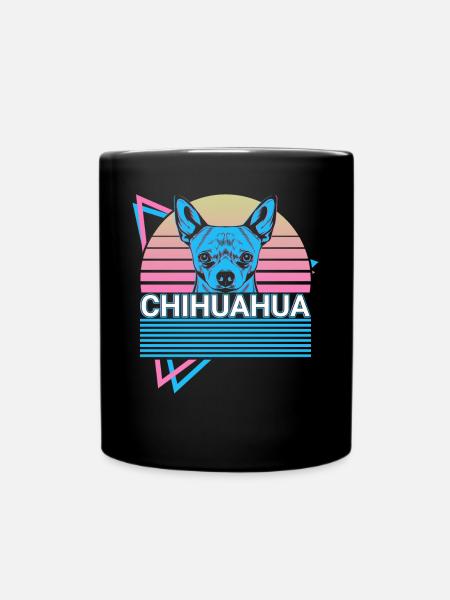 Chihuahua Rétro - Mug uni - noir
