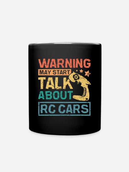 May start talk bout rc cars - Enfärgad mugg - svart
