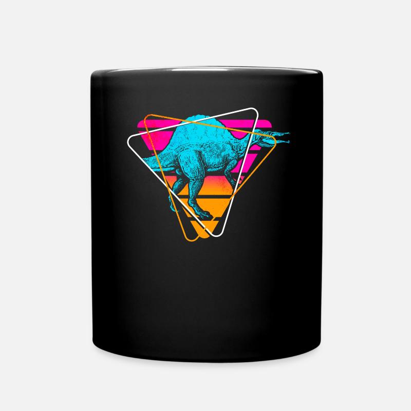 Spinosaurus Dinosaurier - Tasse einfarbig - Schwarz