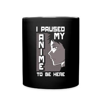Funny Anime Gift - Full Colour Mug - black - Front