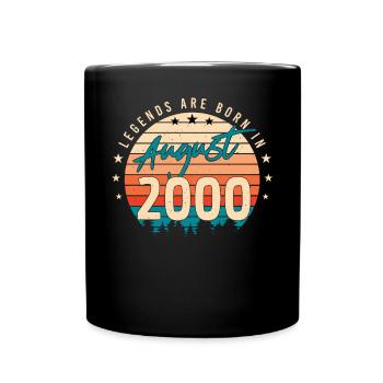 Legendary August 2000 - Full Colour Mug - black - Front