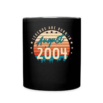 Finally 18 in August 2004 - Full Colour Mug - black - Front
