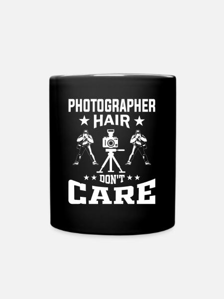 Photography Camera Lens - Tasse einfarbig - Schwarz