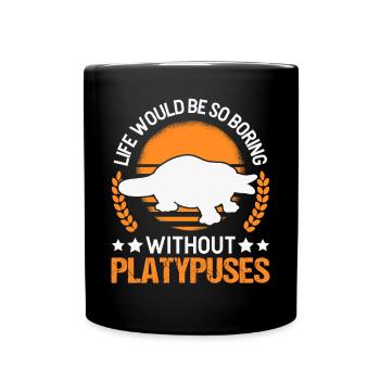Ornithorynque Cadeau Ornithorynque - Mug uni - noir - Devant