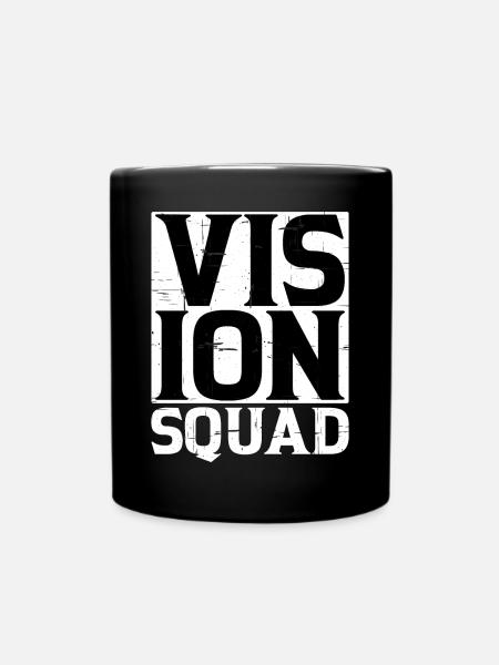 Vision Squad 4 - Tasse einfarbig - Schwarz