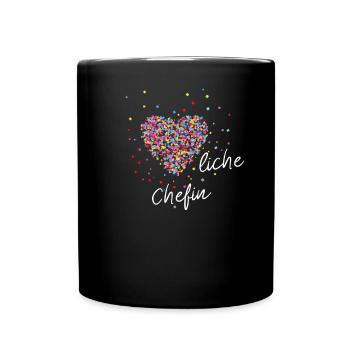 Sincere boss Supervisor Manager - Full Colour Mug - black - Front