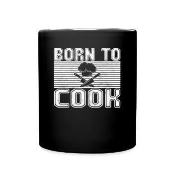 Cook - Full Colour Mug - black - Front