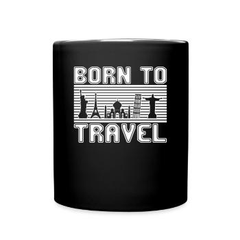 Voyager - Mug uni - noir - Devant