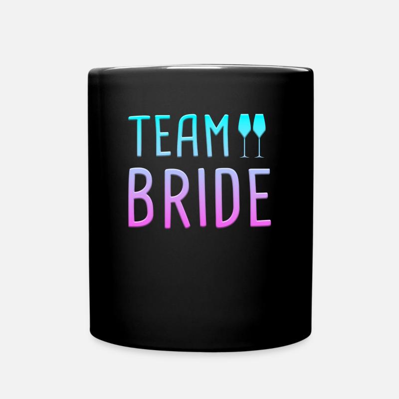 mariée de l’équipe - Mug uni - noir