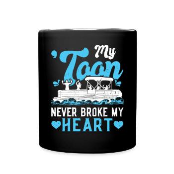 My toon never broke my heart - pontoon - Full Colour Mug - black - Front