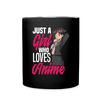 Funny Anime Gift - Full Colour Mug - black - Front