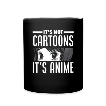 Funny Anime Gift - Full Colour Mug - black - Front
