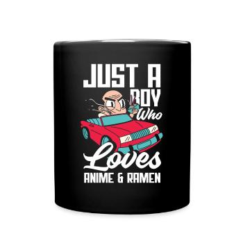 Funny Anime Gift - Full Colour Mug - black - Front