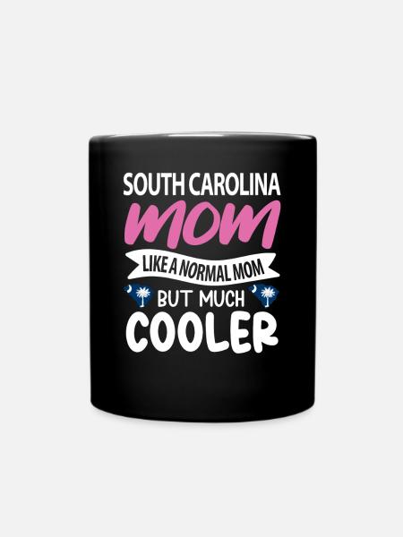 South Carolina mama geschenk - Tasse einfarbig - Schwarz