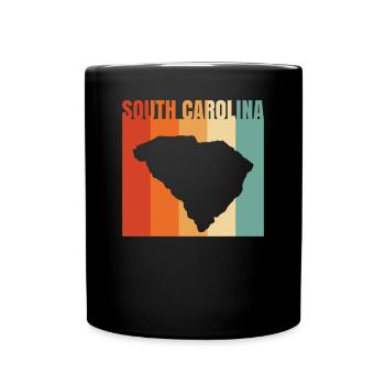 Beauty Of South Carolina Gift - Full Colour Mug - black - Front
