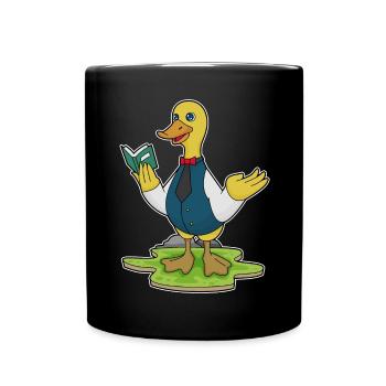 École de lecture des professeurs de canard - Mug uni - noir - Devant