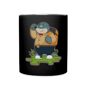Randonnée à dos Mole Wanderer - Mug uni - noir - Devant