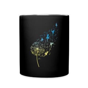 Here for the Beer Feed Festival Bavaria for the breasts - Full Colour Mug - black - Front