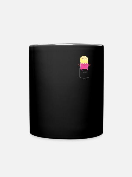 Ice Cream Pocket Cone - Tasse einfarbig - Schwarz