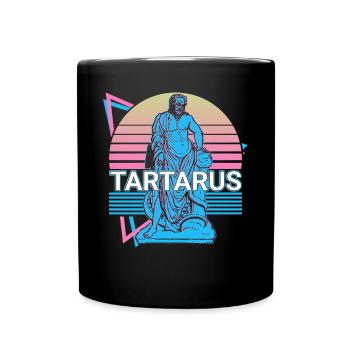 Tartare divinité grecque grec grec ancien M - Mug uni - noir - Devant
