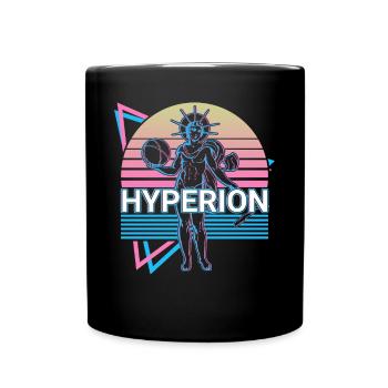 Hyperion Titan Gott Antike griechische Mythologie - Tasse einfarbig - Schwarz - Vorne
