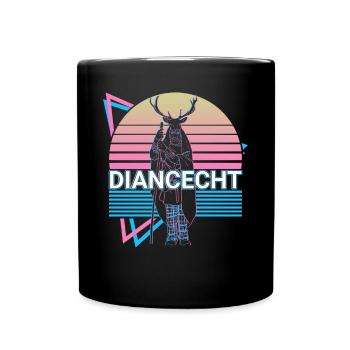 Dian Cecht Dieu irlandais Mythologie celtique antique - Mug uni - noir - Devant