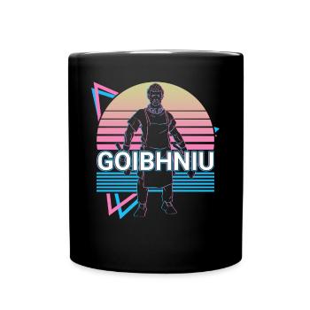 Goibhniu Irish God Blacksmith Ancient - Full Colour Mug - black - Front