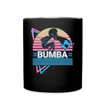 Bumba Mbombo Afrikanischer Gott Antike afrikanisch - Tasse einfarbig - Schwarz - Vorne