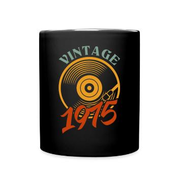 47 Geburtstag Jahrgang 1975 - Tasse einfarbig - Schwarz - Vorne