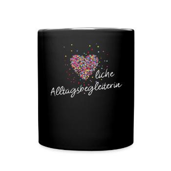 Alltagsbegleiterin Beruf Sozial Sozialer - Tasse einfarbig - Schwarz - Vorne