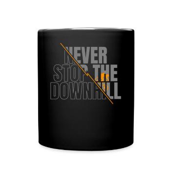VTT VTT Vélo VTT Descente - Mug uni - noir - Devant