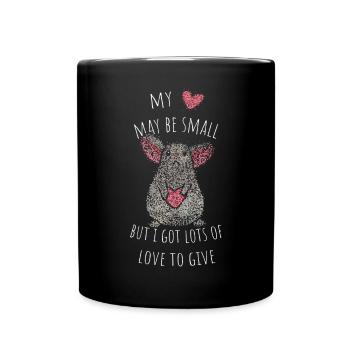 Rats Souris Propriétaire Maison Souris Maison Rat Rongeur - Mug uni - noir - Devant