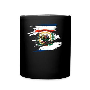 Gift for West Virginia Residents - Full Colour Mug - black - Front